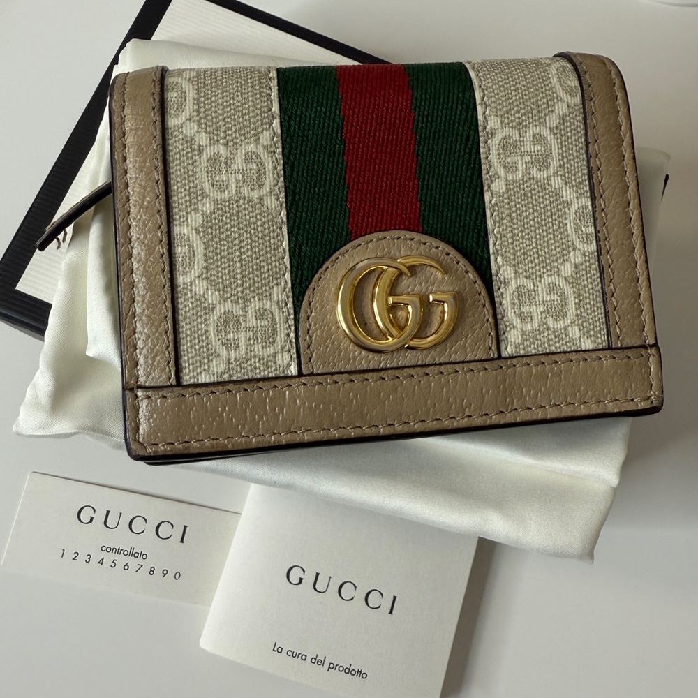 GUCCI Ophidia card case wallet